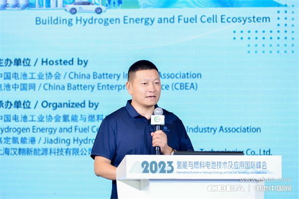 國(guó)鴻氫能王德才：燃料電池電堆出貨量超625MW 配套車輛安全行程超2億公里