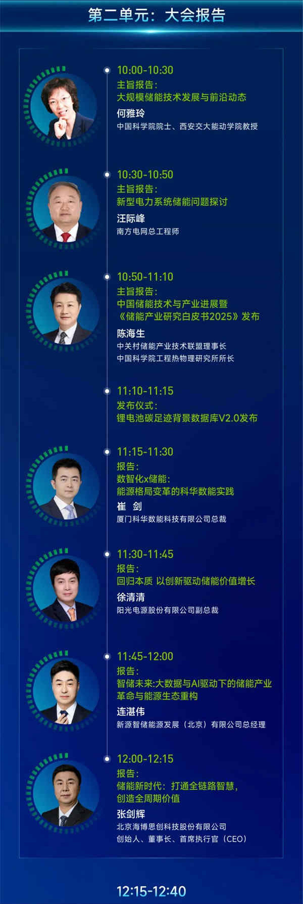 匯聚儲(chǔ)能最強(qiáng)力量！ESIE 2025開幕式日程和嘉賓陣容重磅發(fā)布