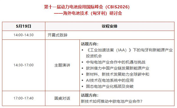 席位有限！速來鎖定2026年海外商務考察（匈牙利站）活動名額