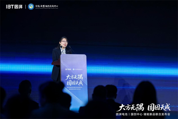因湃電池行業(yè)首發(fā) 587Ah 固液混合儲(chǔ)能大電芯