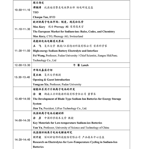 CIBF2026主論壇 | CIBF2026先進電池前沿技術研討會（第二輪通知）